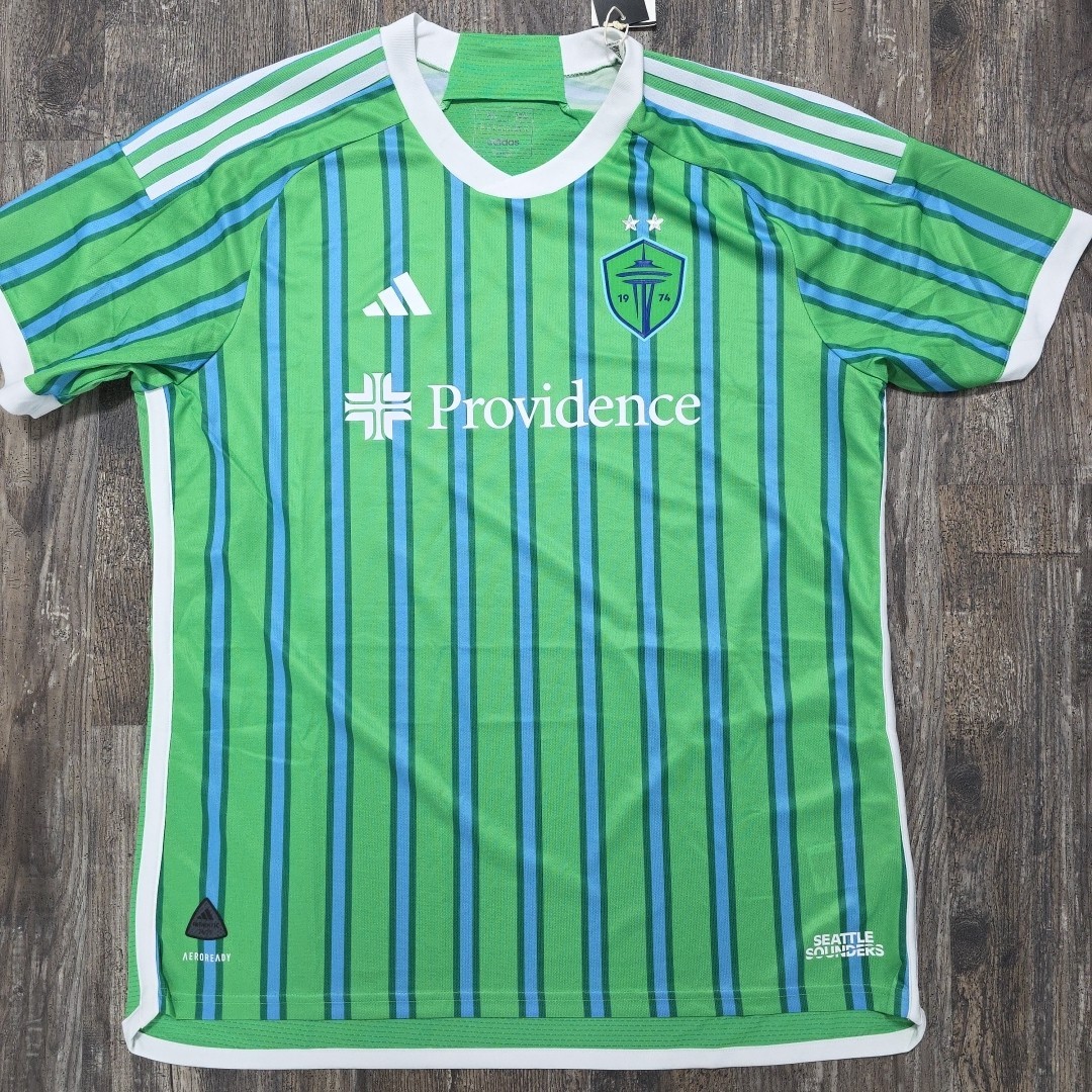 2025 Adidas Seattle Sounders Home Soccer Jersey Cristian Roldan
