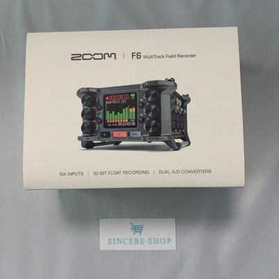 Zoom F6 Multi Track Field Recorder 32-Bit Float Recording