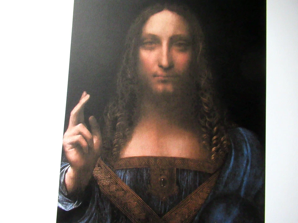 L. DA VINCI: Schöne Lithographie limitiert auf 300 Exemplare, signiert 50x65cm - Bild 2 von 4