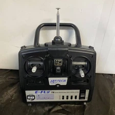ART TECH E-Fly 72MHz RC Transmitter Untested Junk Model Radio Control Japan tt3