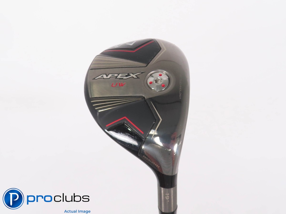 Callaway - APEX UW　2023　19度　19°　２４　ＶＥＮＴＵＳ　ＢＬＵＥ　５Ｓ Callaway 2024 APEX UW 19* Hybrid - Ventus TR Blue w/VeloCore