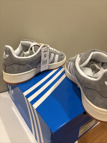 Men’s Size 9.5 - adidas Campus 00s Gray White Gum - Picture 2 of 6