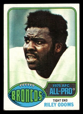 1976 Topps Riley Odoms #320 - Denver Broncos - VG