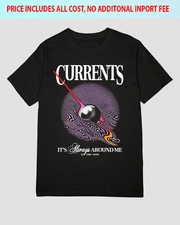Vintage Tame Impala Band Currents Gift For Fans Black S-5XL Shirt XS202