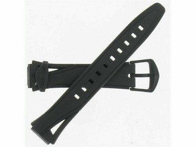 Casio Ersatz Uhrenarmband 10093317 Für STR-300C-1V Schwarz 16mm (LUG)