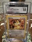 Pokémon Meowth Team Rocket 1st Edition 62/82 CGC 10 Regular 2000 Common