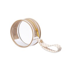 Clear Pacifier Case with Handle - Easily Attaches to Diaper Bag or Purse - Holds