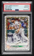 2022 Topps Holiday Mega Box Metallic Joe Perez #HW83 PSA 10 GEM MT 0e2x