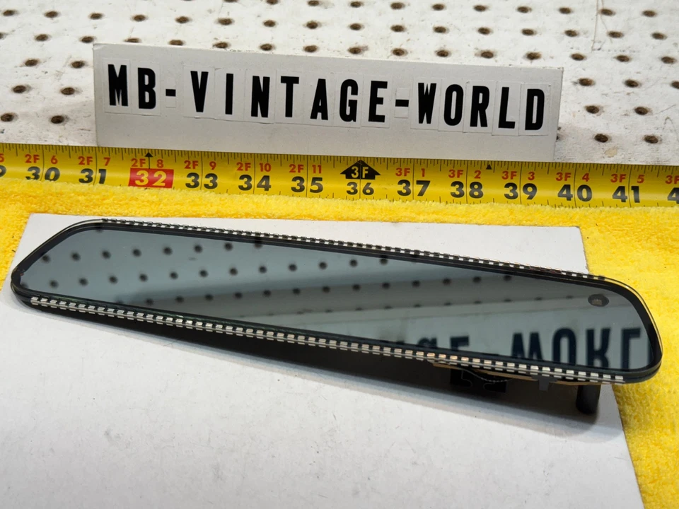 Espejo retrovisor interior autoatenuante mercedes original 1999 w202 c280 1 cristal Foto 3 de 4