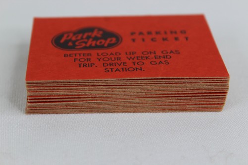 Vintage 1960 Park & Shop Board Game Replacement Pieces Cards Cars People - Picture 6 of 10