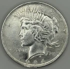 1924 P BU GEM PEACE SILVER DOLLAR UNC BU MS+++ U.S. MINT RARE COIN! BID!!