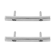 Musiclily Brass Guitar String Guides,Chrome(2 Pieces)