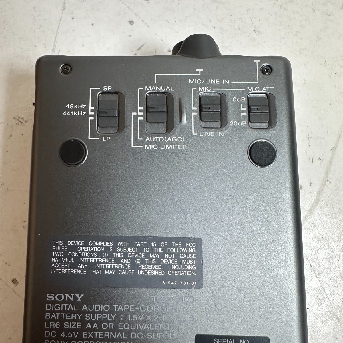 Sony Walkman TCD-D100 Personal Cassette Player for sale online | eBay