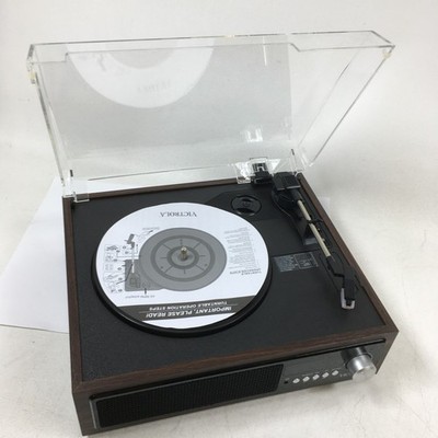 Victrola Supporto Da Tavolo Per Vinili VA-65-ESP, Contiene Fino A 25 LP, Finitura Espresso, Organizer Per Dischi