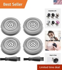Upgrade Your Shaving Experience – 4 Pack of Skull Shaver Replacement Heads 3.75 per gallon