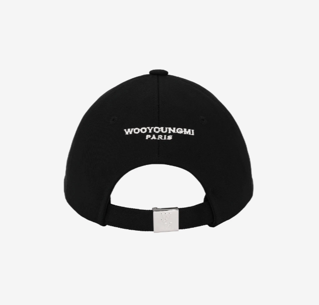 【WOOYOUNGMI】 Wooyoungmi Logo Ball Cap Black - 23SS Wooyoungmi Logo Ball Cap Black - 23SS W231AC51991B
