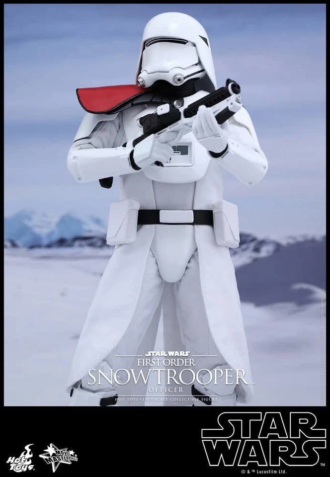 Movie Masterpiece Star Wars The Force Awakens Snow Trooper Officer Version - Image 4 of 4