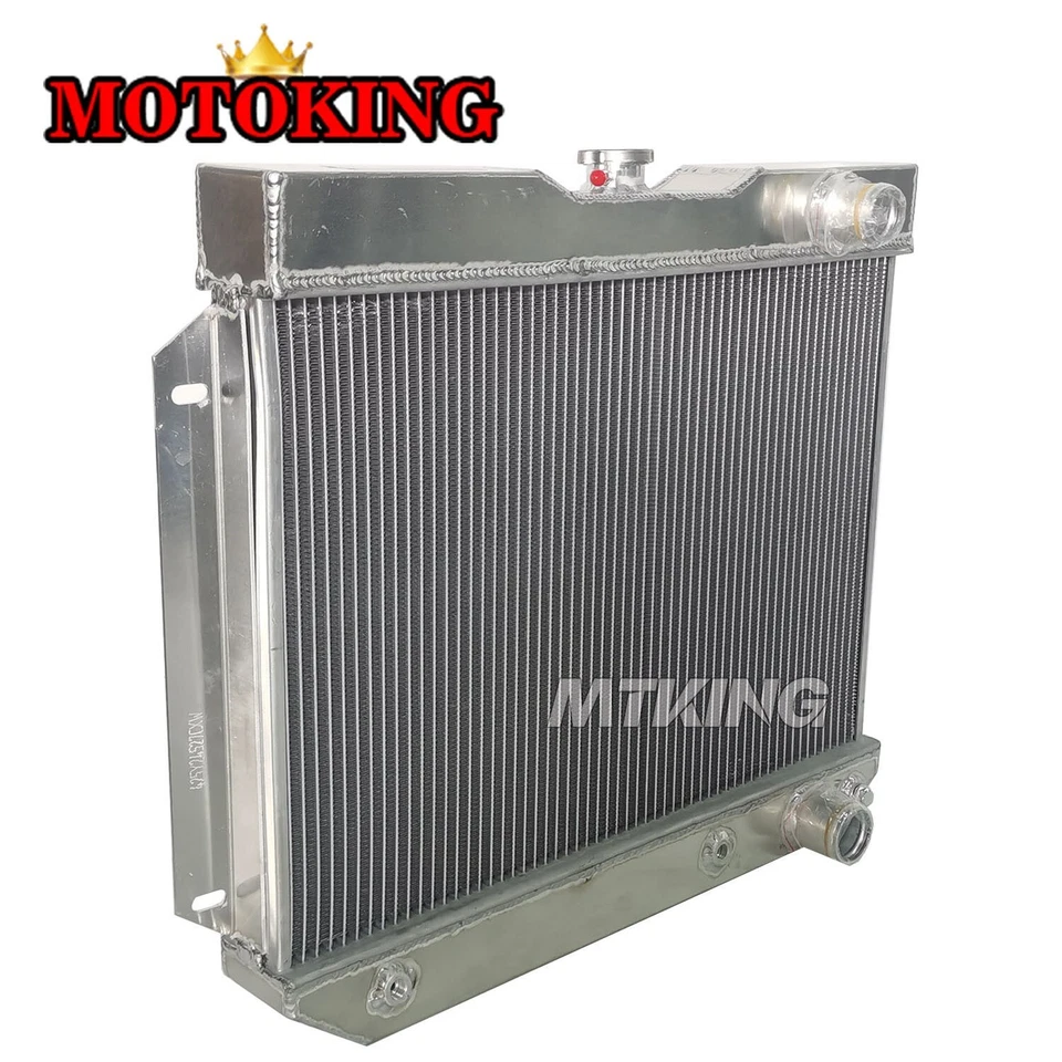 Radiador completo de aluminio para Chevrolet Chevy II Nova 1962-1965 1964 1963 AT/MT Foto 2 de 4