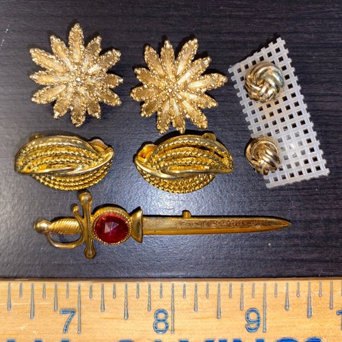 Vintage Modeschmuck Konvolut (Kutsche, Avon) - Bild 4 von 12