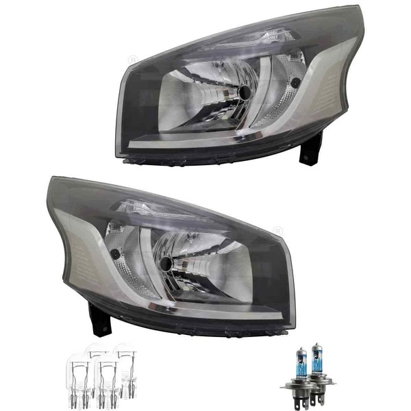 Scheinwerfer Set H4 FüR Fiat Talento Kasten/Kombi 296_ Inkl. Osram Lampen-image