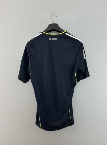 Camiseta de fútbol Real Madrid Adidas 2010 2011 tercera tercera camiseta de fútbol Bwin talla S - Imagen 9 de 9