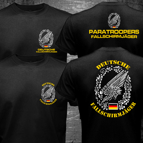 Ww2 German Paratrooper Airborne Fallschirmjager T-Shirt Ww2 German Paratrooper Airborne Fallschirmjager T-Shirt