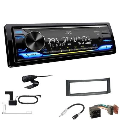 JVC DAB+ Bluetooth USB inkl. Antenne Autoradio für Smart Roadster 2003-2005 - Bild 1 von 4