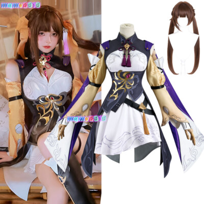 Game Honkai Star Rail Sushang Cosplay Costume Wig Full Set Outfit Comic Party