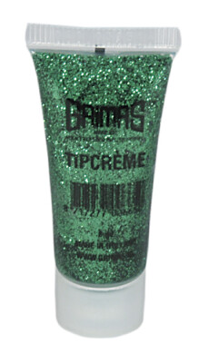 Grimas Tipcreme 041 Glitzer Gel grün 8 ml Tip Creme Glittergel Glimmer