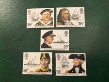 ICOLLECTZONE Great Britain #991-95 VF NH 