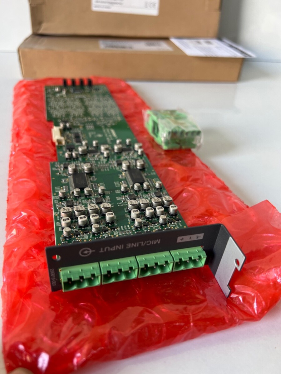 Bose ControlSpace 4 channel Mic/Line Input Card , 295619-003 | eBay