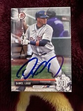 2017 Bowman Draft #BD-176 Dawel Lugo    Detroit Tigers SIGNED AUTOGRAPHED