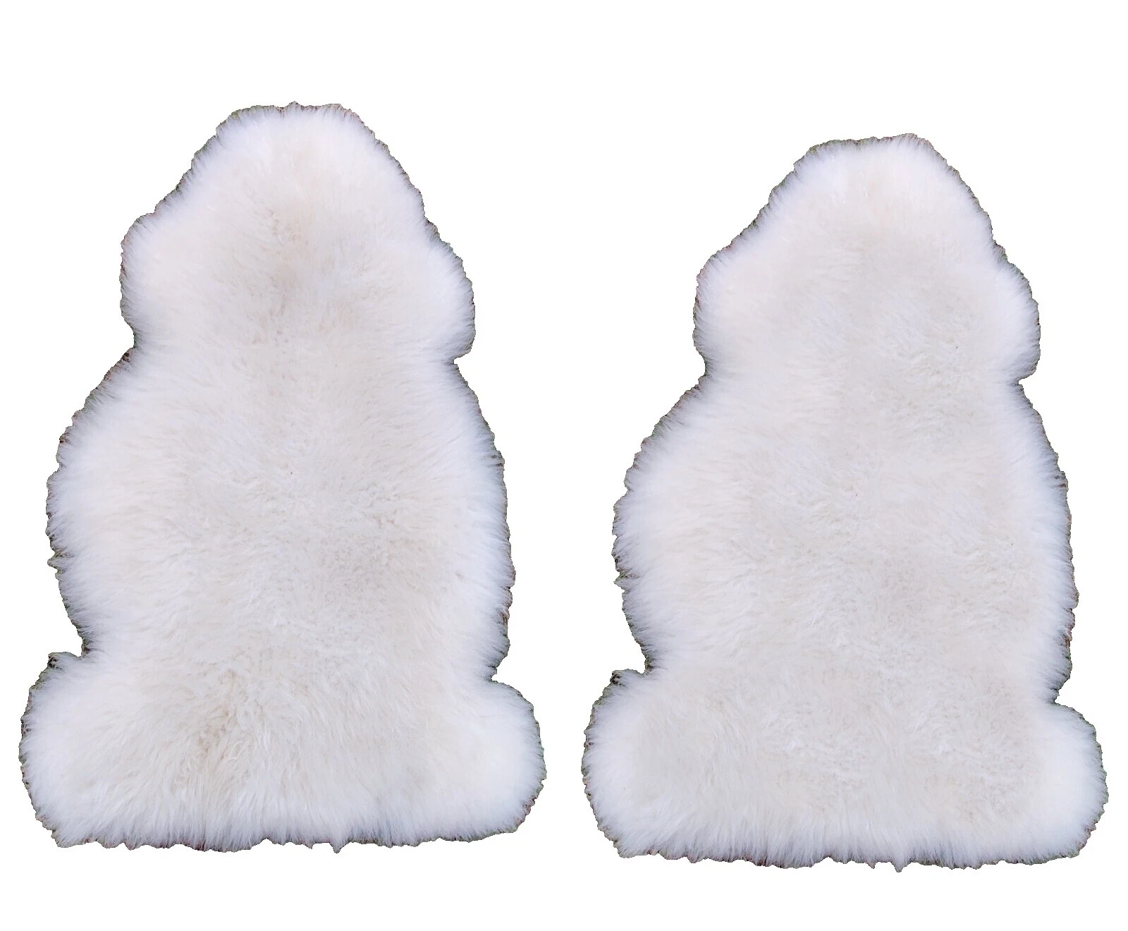 Sheepskin White Modern Leather, Fur & Sheepskin Rugs