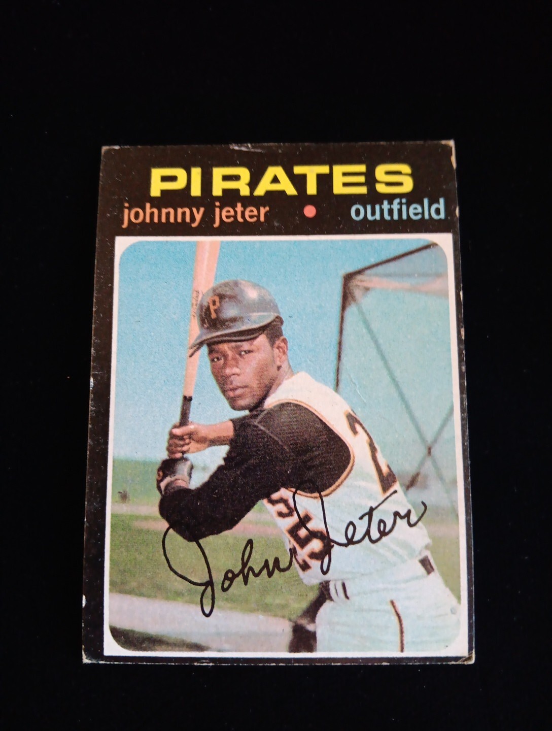 1971 Topps Baseball Johnny Jeter #47 • Pirates • VG/VG+