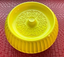 Vintage Bold Lemon April Showers Dusting Powder Empty Container