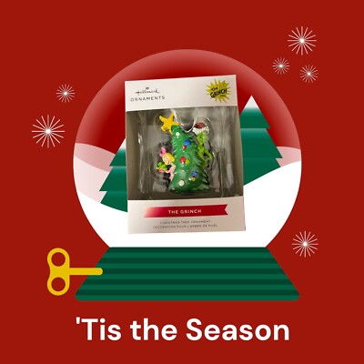 Hallmark - How The Grinch Stole Christmas! Cindy Lou/Grinch Christmas Ornament