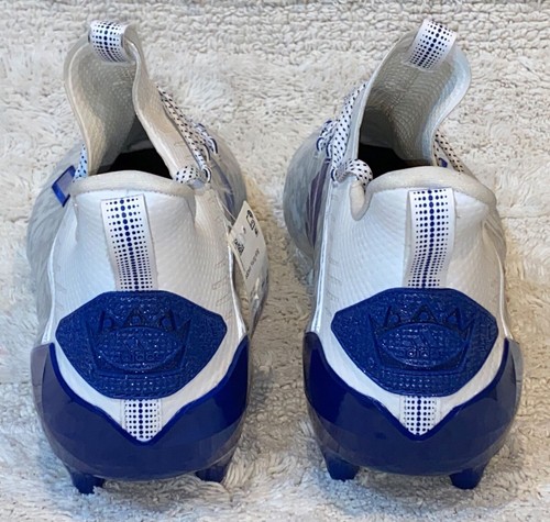ADIDAS Adizero Young King New Reign White Blue TD Football Cleats NEW Mens 18 - Picture 14 of 14