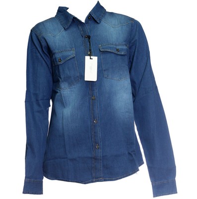 new look ladies denim shirt