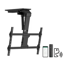 ynVISION.DESIGN Motorized Smart Electric TV Ceiling Mount | 37"-75" Up to 99 lb