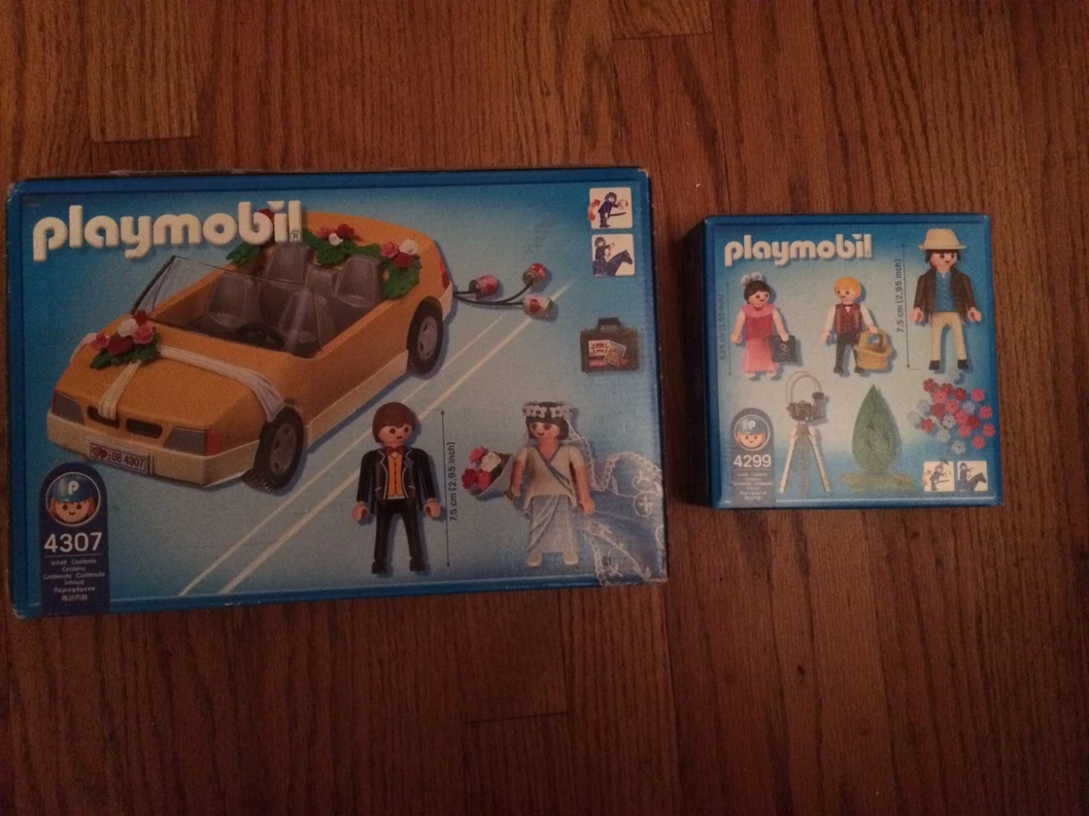 Playmobil wedding best sale car