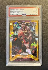 2019-20 Prizm KEVIN PORTER JR Orange Ice Prizm RC #274 PSA 9 Cavaliers Bucks