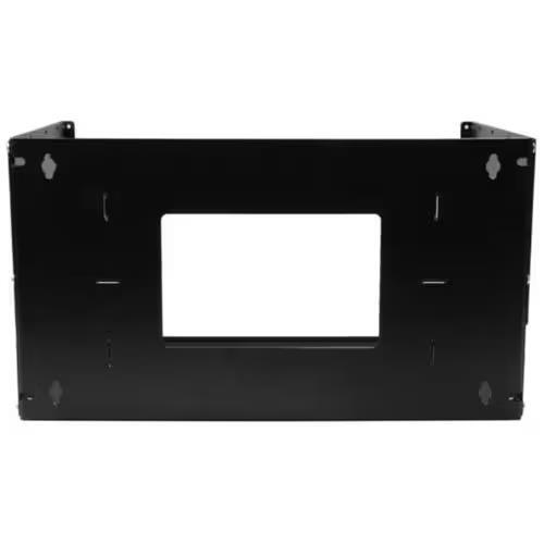 StarTech WALLSHELF4U 2 Post 4U Open Frame Wall Mount Rack w Shelf Adjust Depth - Picture 2 of 5