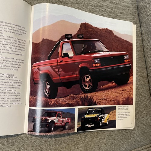 1991 Ford Ranger Pickup LKW Händler Verkaufsbroschüre - Bild 7 von 9