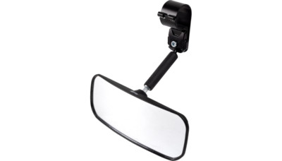 NEW MOOSE UTILITY 0640-0735 Auto-Style Wide Angle Rearview Mirror - Black - UTV