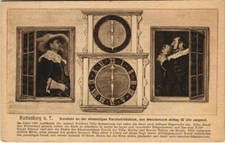 CPA AK Rothenburg Kunstuhr GERMANY (1077060)