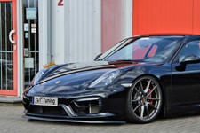 Spoilerschwert Frontspoiler Cuplippe aus ABS Porsche Cayman GTS 981 mit ABE