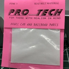 PTMC 3 Textured Paper Seat Belt Material Search LBR Model Parts PRO TECH 4 More