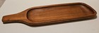 Teak Wood Serving Tray Charcuterie Board Appetizer Cheese Mid Century Modern MCM — photo 9
