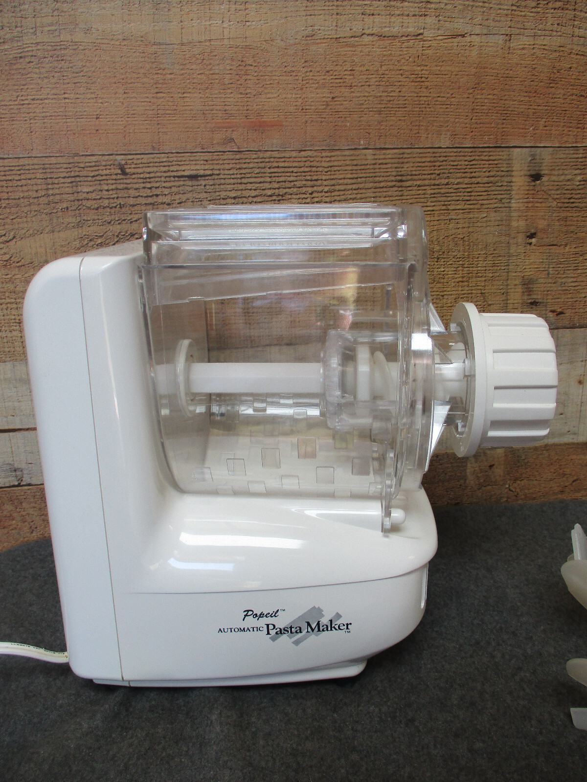 Vintage Ronco Popeil Pasta/Sausage Maker P400 Food Preparer eBay