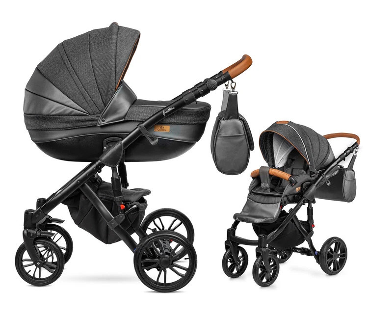 5908310386812 WÓZEK FRONTERA 2W1 SILVER CAMINI